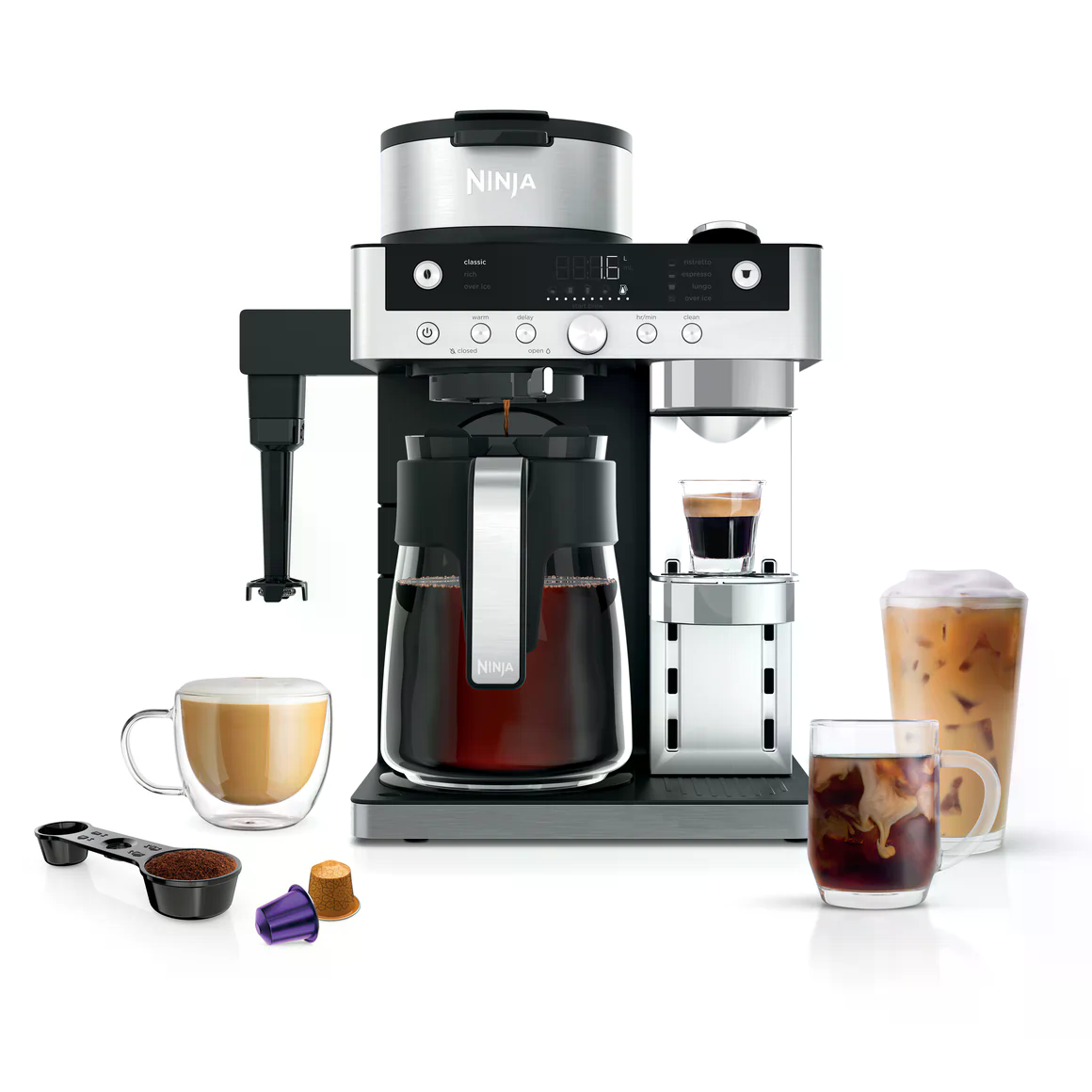 Ninja Prestige Dualbrew Filtre ve Kapsül Kahve Makinesi